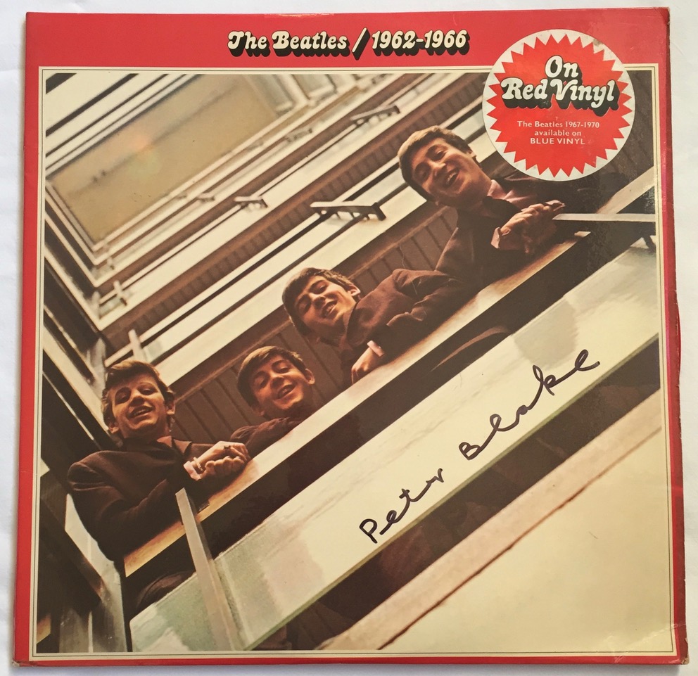 Image for The Beatles 1962 / 1966 AUTOGRAPHED RED VINYL 2LP SET