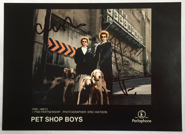 Image for Pet Shop Boys Signed Photograph