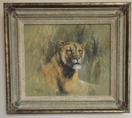 Image for LIONESS ORIGINAL OIL ON CANVAS