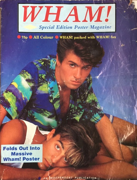Image for Wham! POSTER SIGNED DOUBLE AUTOGRAPHED
