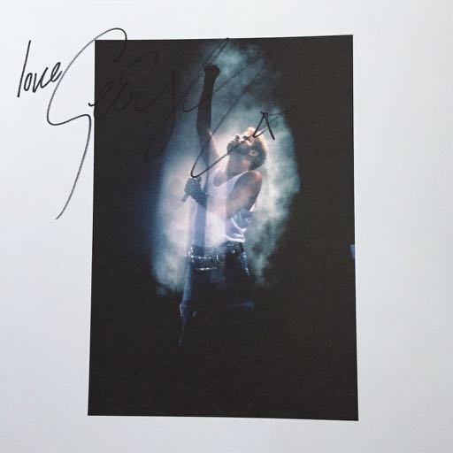 Image for George Michael AUTOGRAPHED ART PRINT LIMITED EDITION
