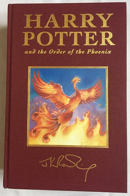 Image for Harry Potter and the Order Of The Phoenix SIGNED WATERCOLOUR EDITION