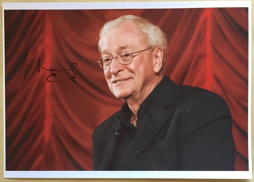 Image for Michael Caine Signed Photo