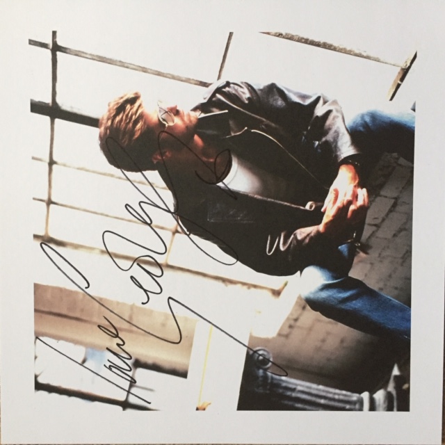 Image for George Michael, Faith AUTOGRAPHED ART PRINT LIMITED EDITION