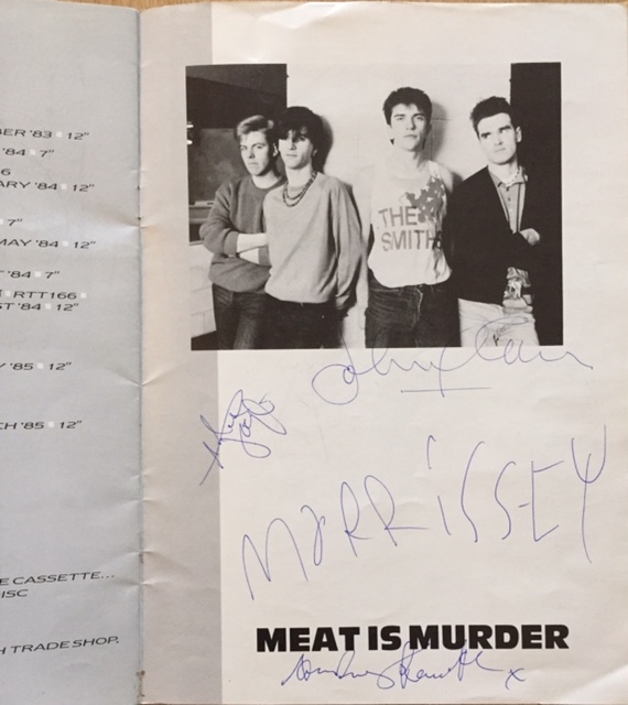 Image for Meat Is Murder SIGNED TOUR PROGRAMME