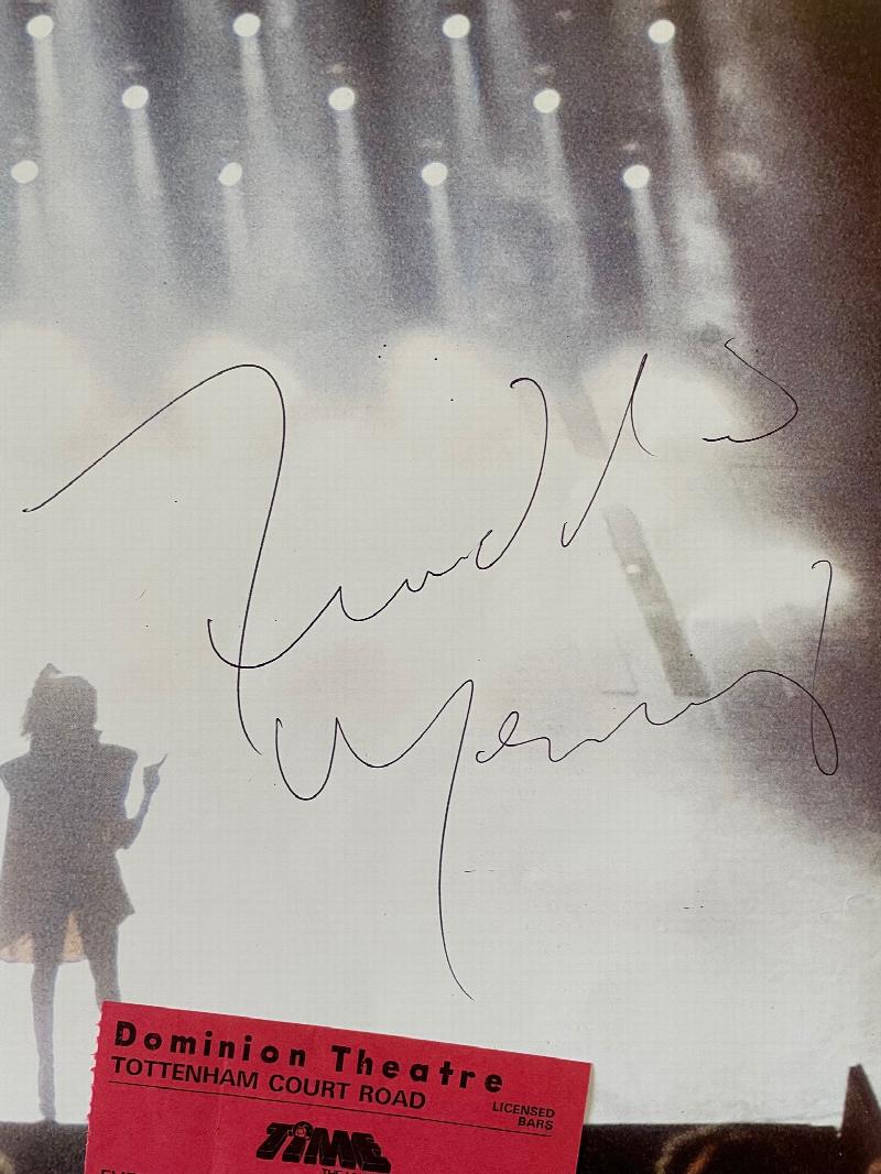 Image for Time SIGNED Theatre Programme with Ticket