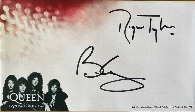 Image for QUEEN First Day Cover Signed