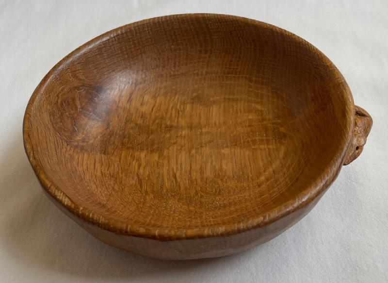 Image for Mouseman Bowl Burr Oak Bowl