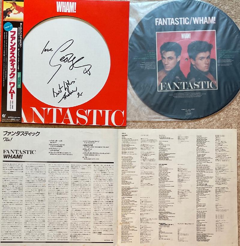 Image for Fantastic SIGNED Japanese Vinyl Picture Disc LP