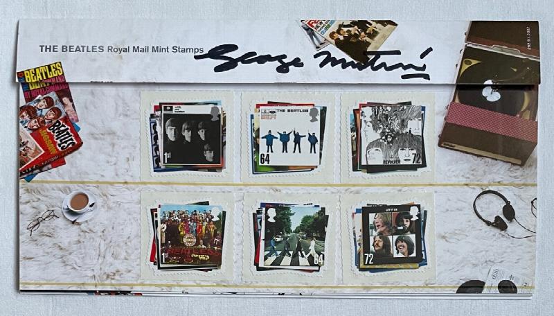 Image for The Beatles Signed Royal Mail Stamps