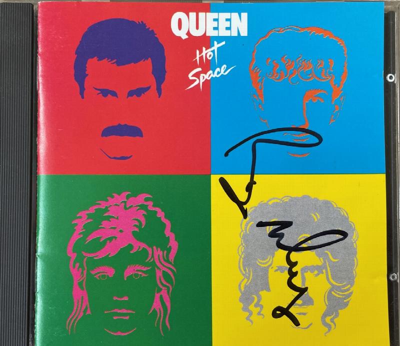 Image for Hot Space SIGNED CD
