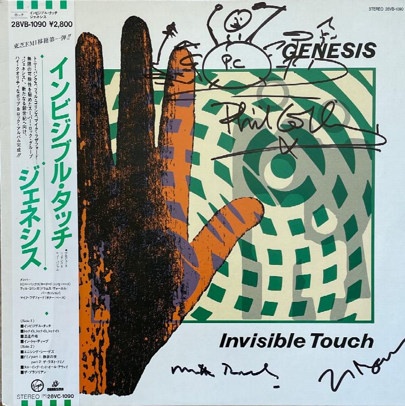 Image for Invisible Touch SIGNED Vinyl LP