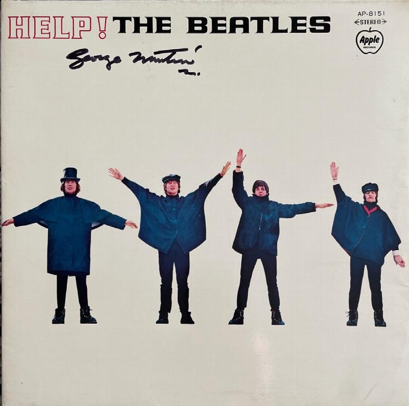 Image for Help! SIGNED JAPANESE Red vinyl LP