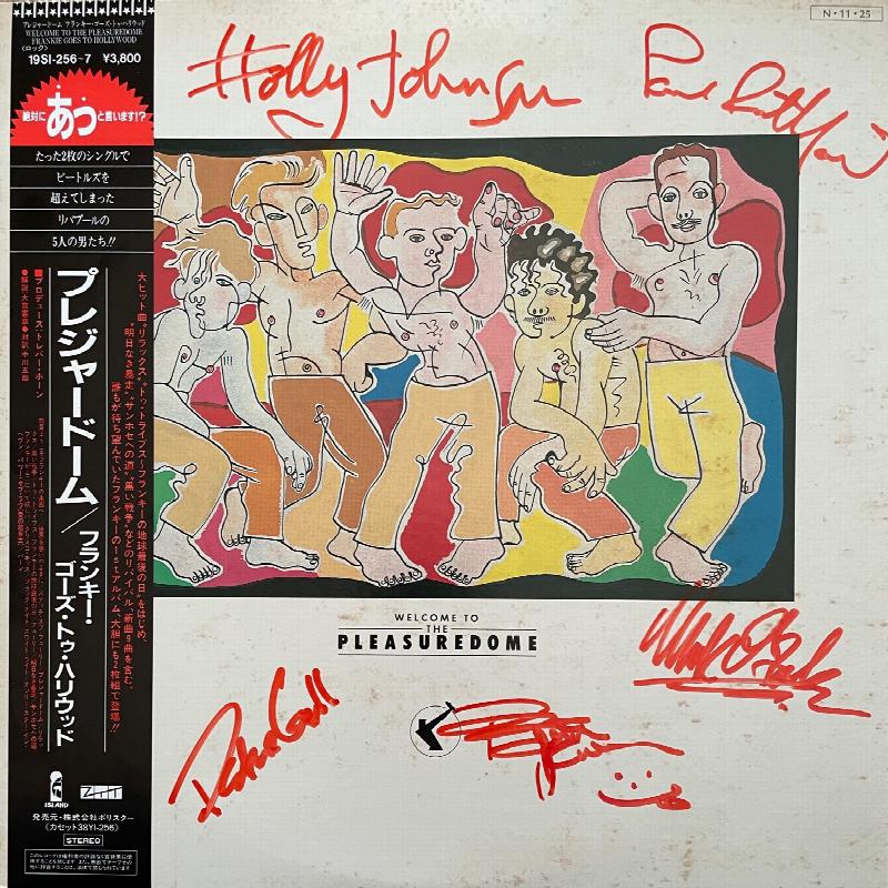 Image for Welcome to The Pleasuredome SIGNED PROMO Vinyl LP