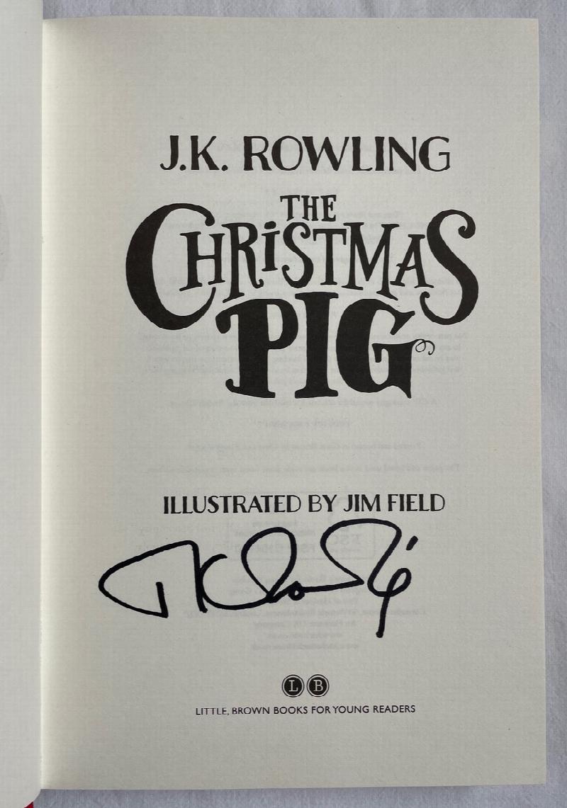 Image for The Christmas Pig SIGNED
